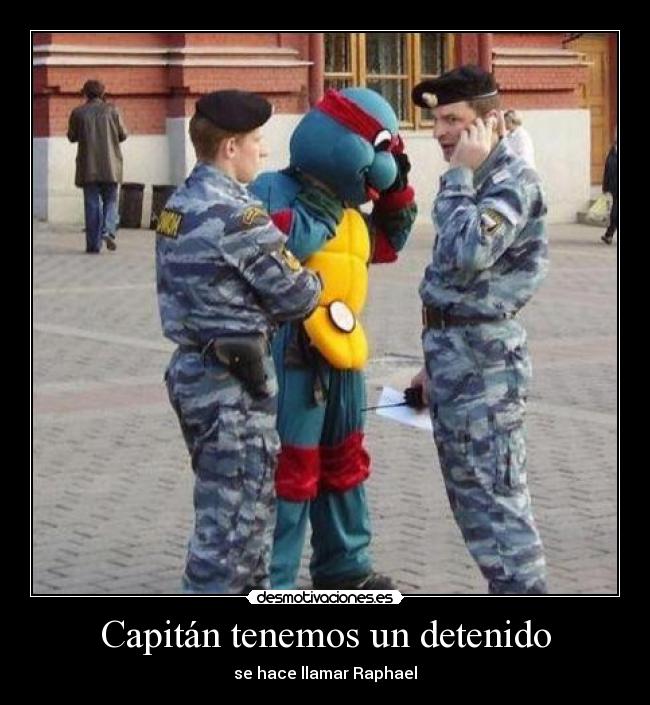 Capitán tenemos un detenido - 