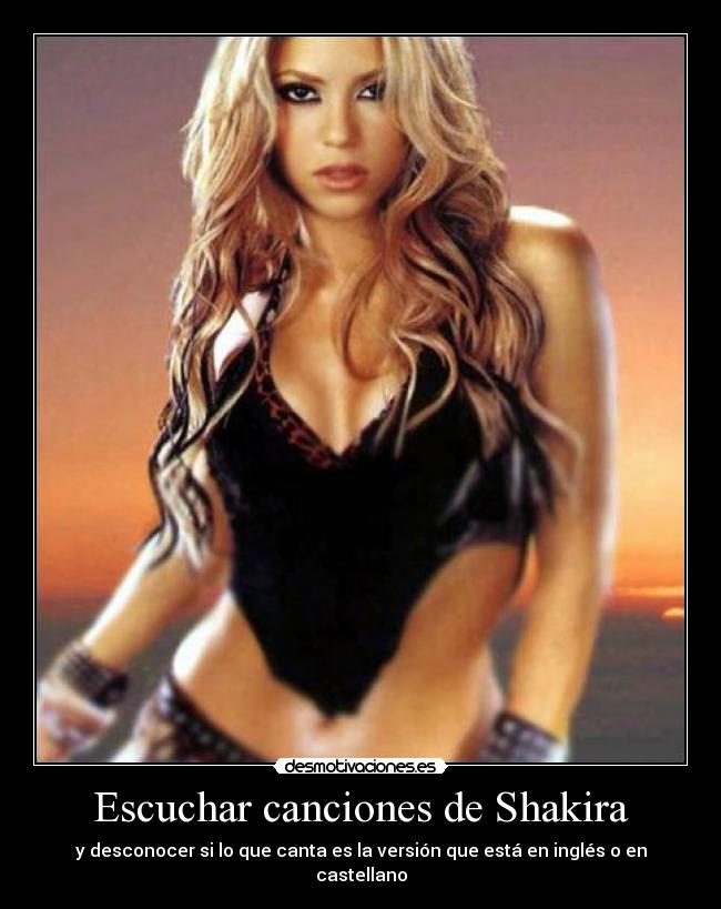 Escuchar canciones de Shakira - 