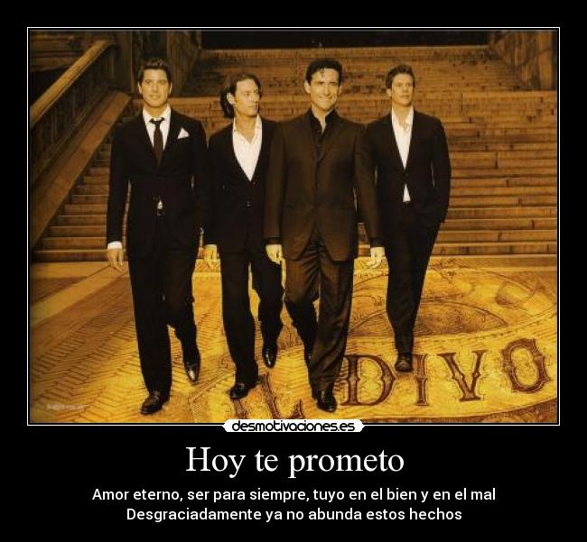 Hoy te prometo -