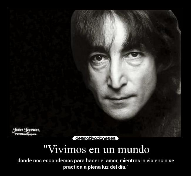 Vivimos en un mundo - 