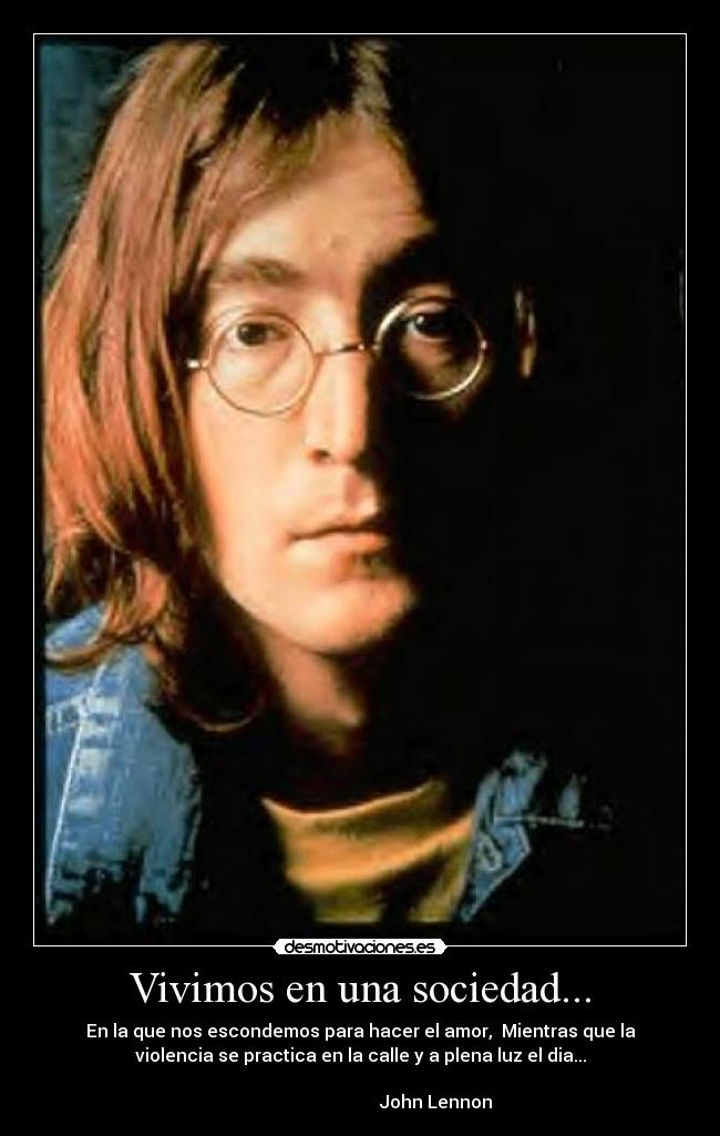 Vivimos en una sociedad... -