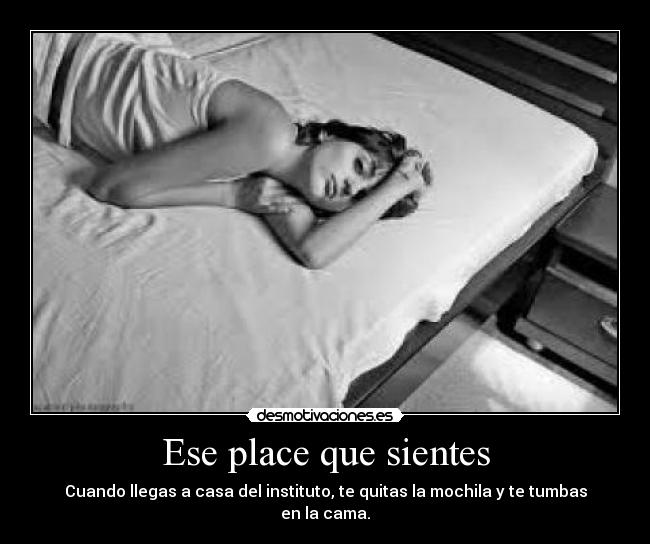 Ese place que sientes - 