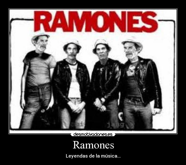 Ramones - Leyendas de la música...