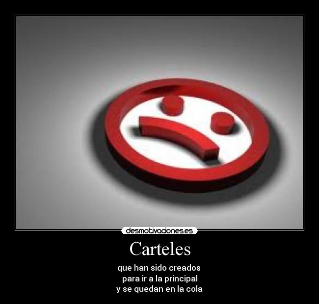 Carteles -