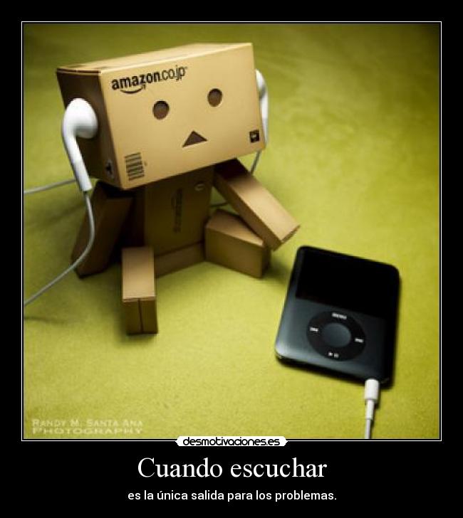 Cuando escuchar - es la única salida para los problemas.