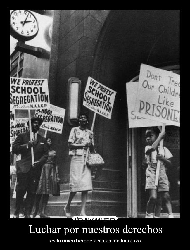 Luchar por nuestros derechos - 