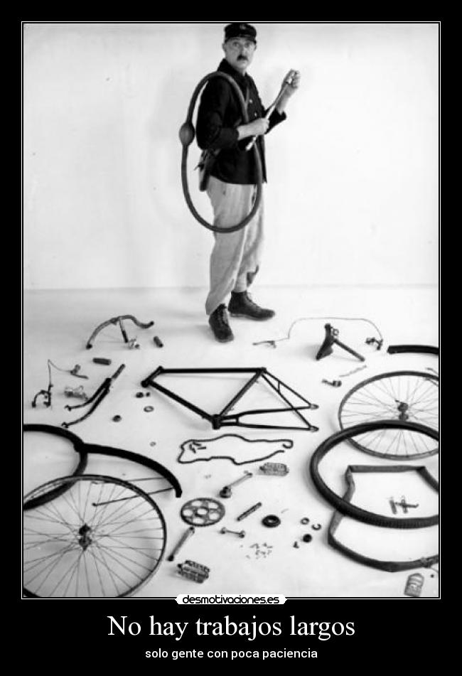 No hay trabajos largos -