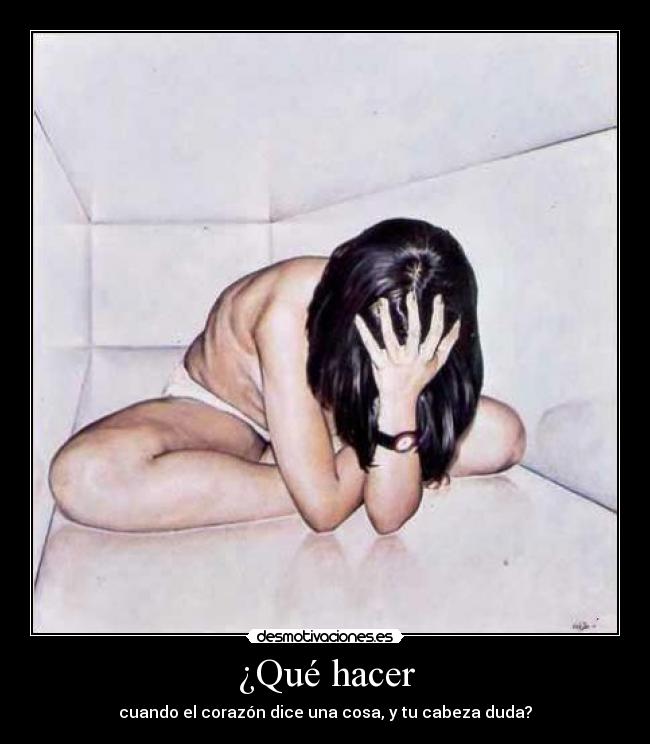 ¿Qué hacer - 