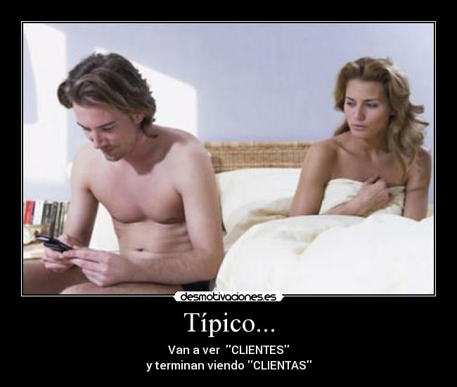 carteles tipicoclientesclientas desmotivaciones