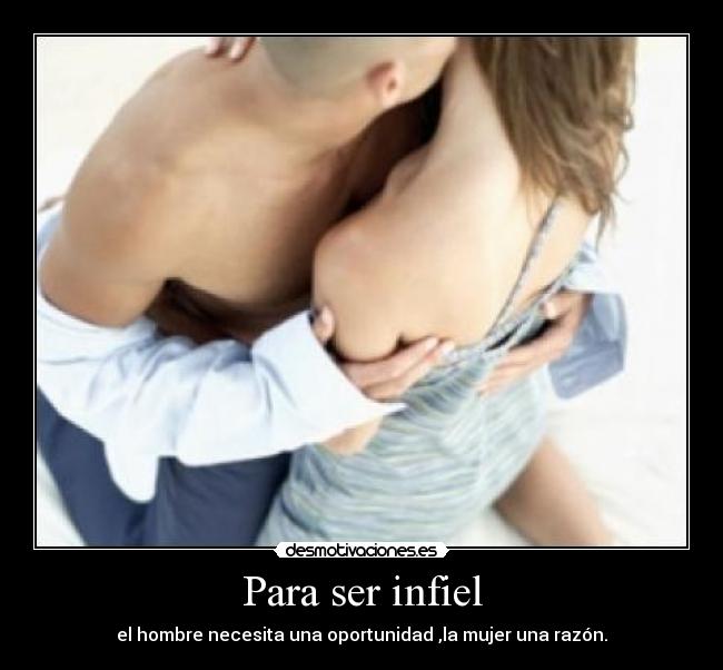 Para ser infiel - 