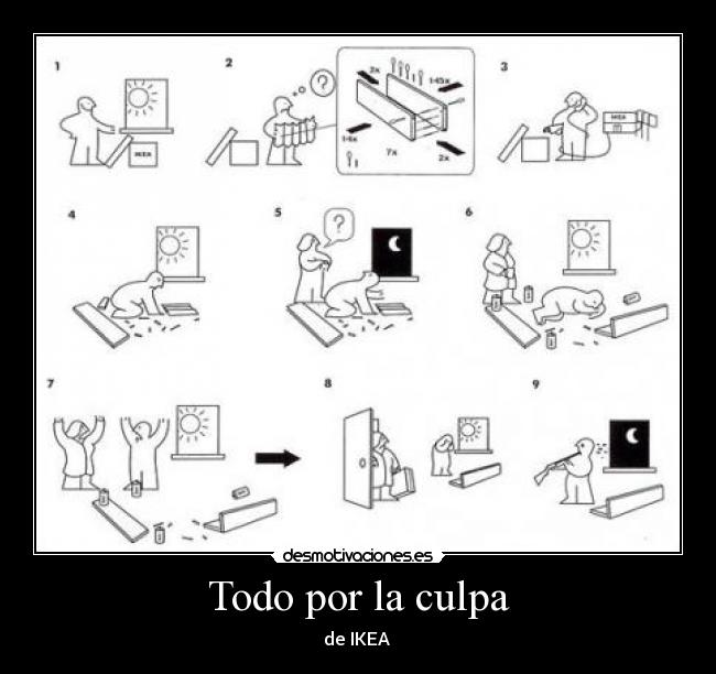 Todo por la culpa - de IKEA