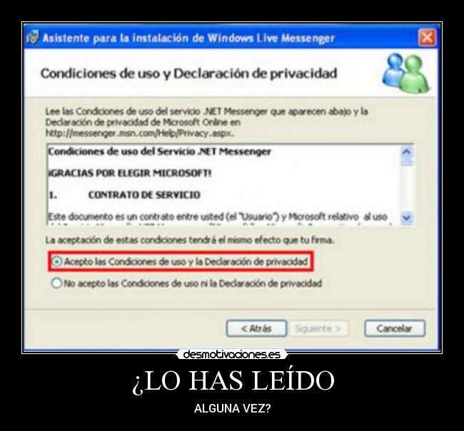 ¿LO HAS LEÍDO - ALGUNA VEZ?