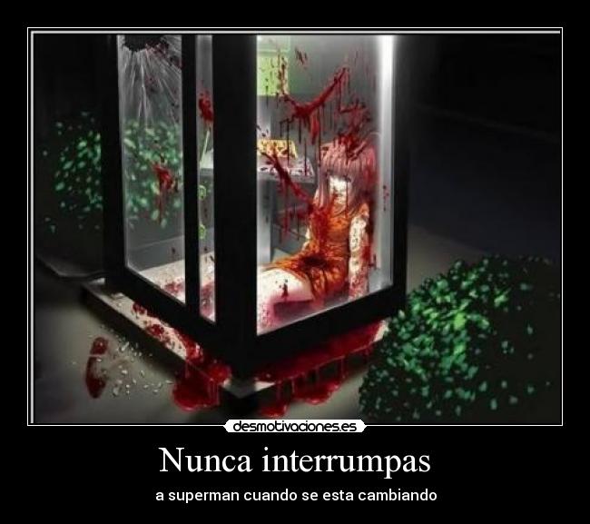 Nunca interrumpas - 
