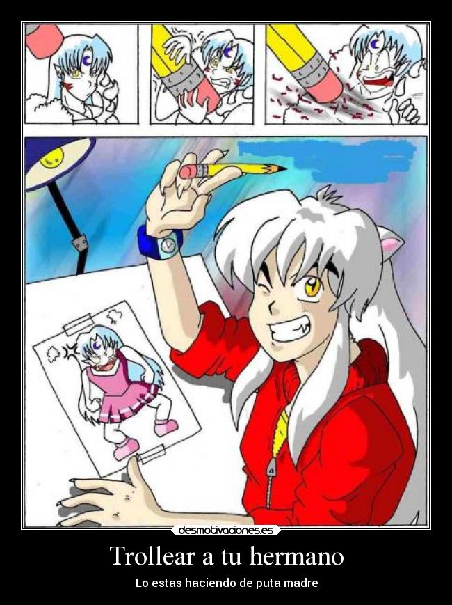 Trollear a tu hermano -