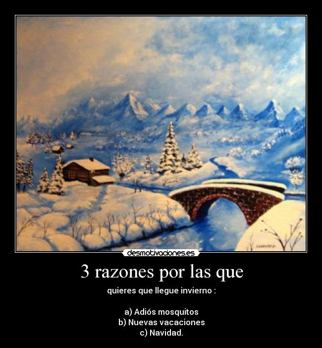 3 razones por las que - 