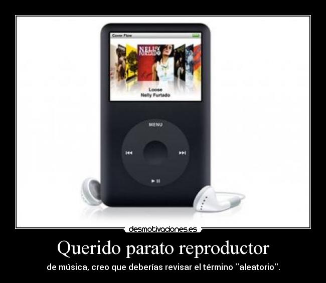 Querido parato reproductor -