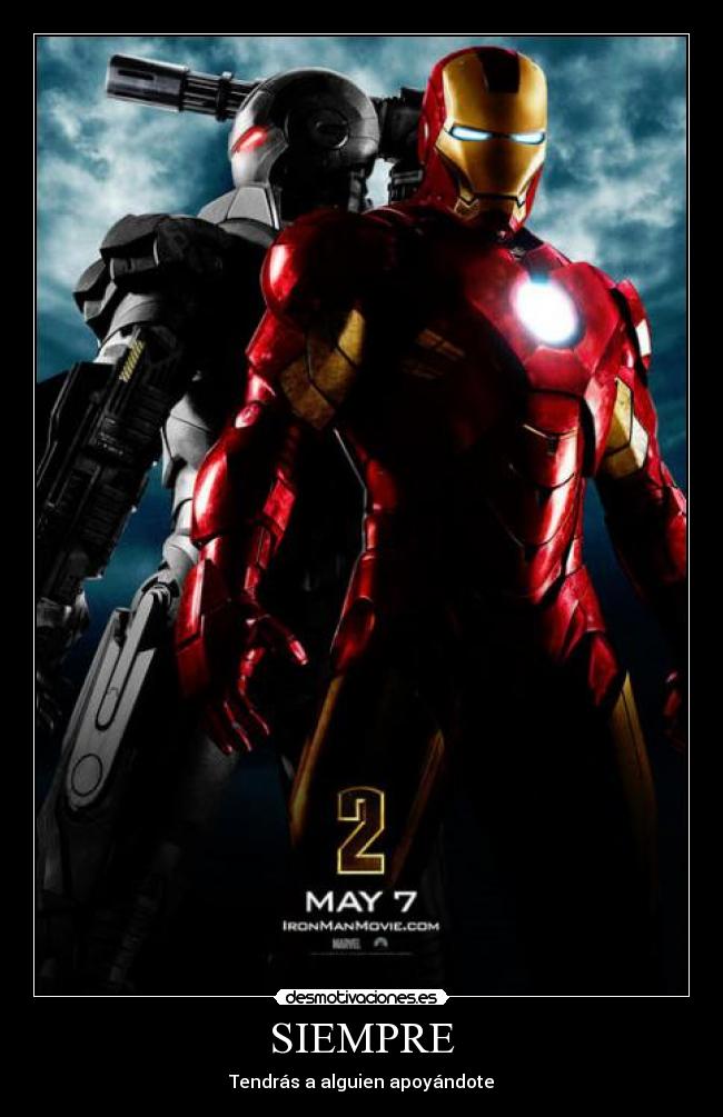 carteles iron-man desmotivaciones