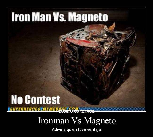 Ironman Vs Magneto - Adivina quien tuvo ventaja