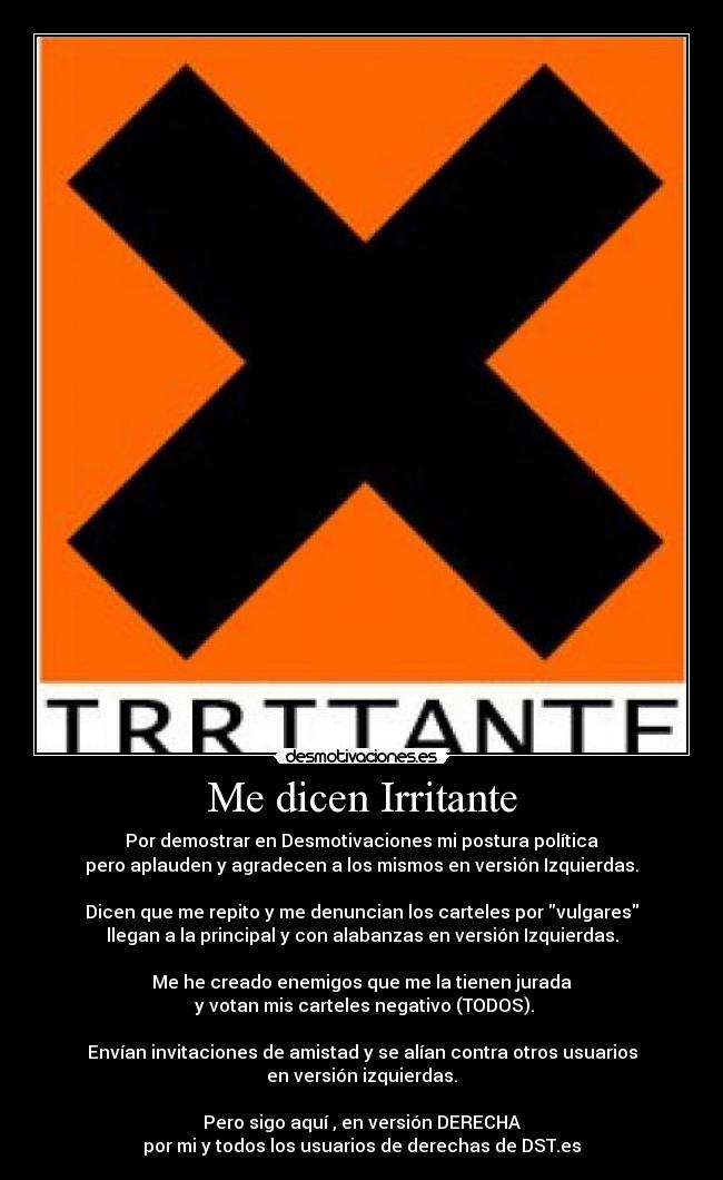 Me dicen Irritante -