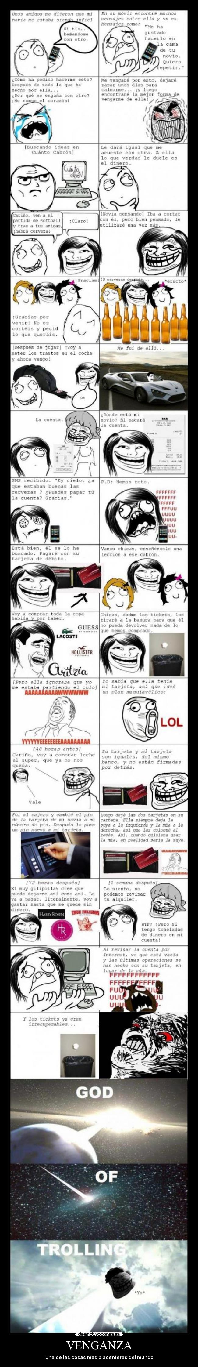 VENGANZA - una de las cosas mas placenteras del mundo