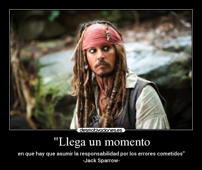 carteles jack sparrow desmotivaciones