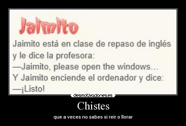 Chistes - 