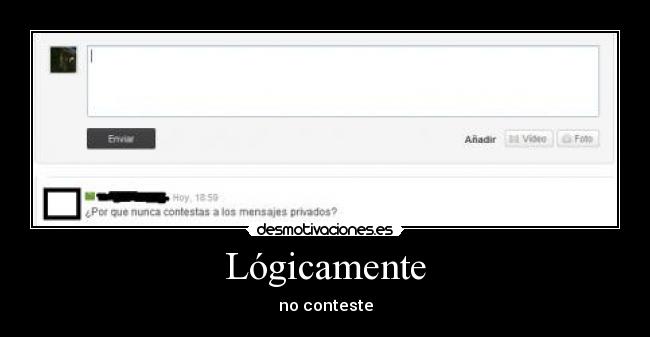 Lógicamente - no conteste