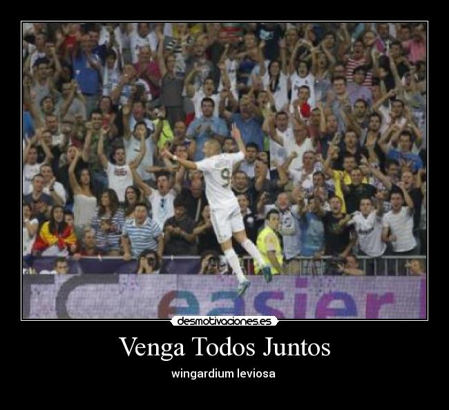 Venga Todos Juntos - wingardium leviosa