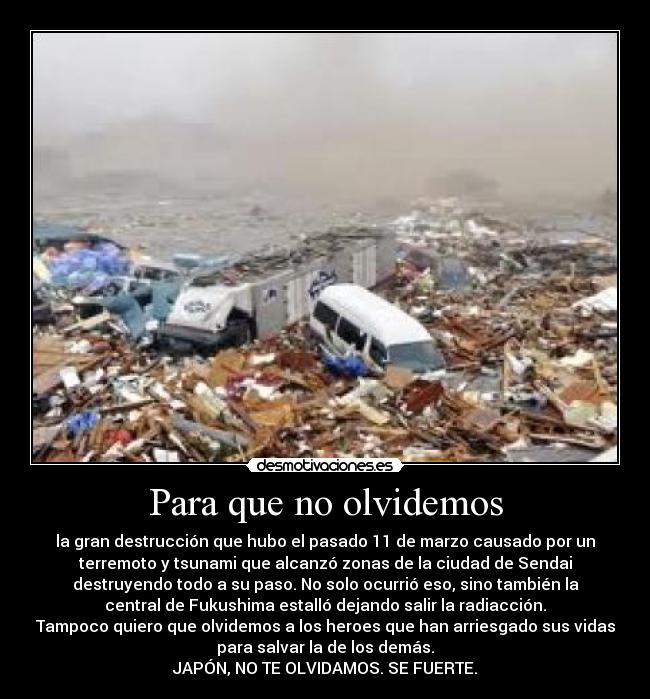 Para que no olvidemos - 