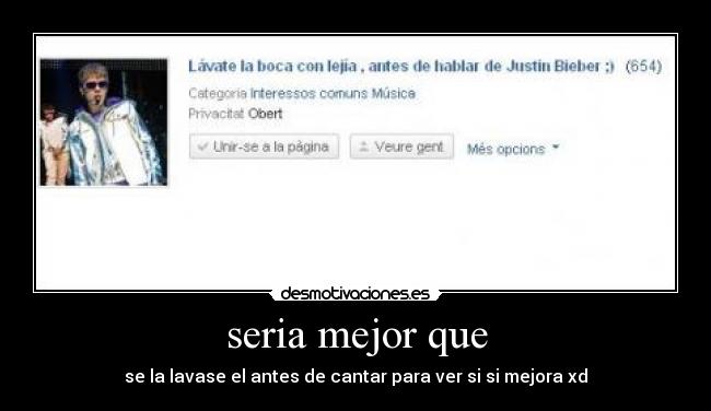 seria mejor que - se la lavase el antes de cantar para ver si si mejora xd