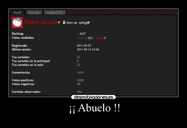 carteles abuelito rechu desmotivaciones