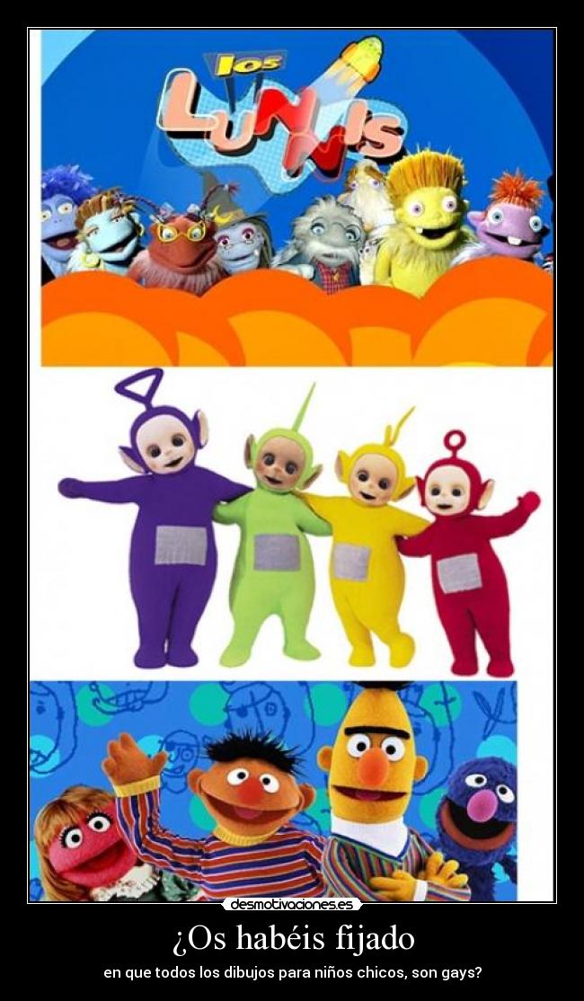 ¿Os habéis fijado -