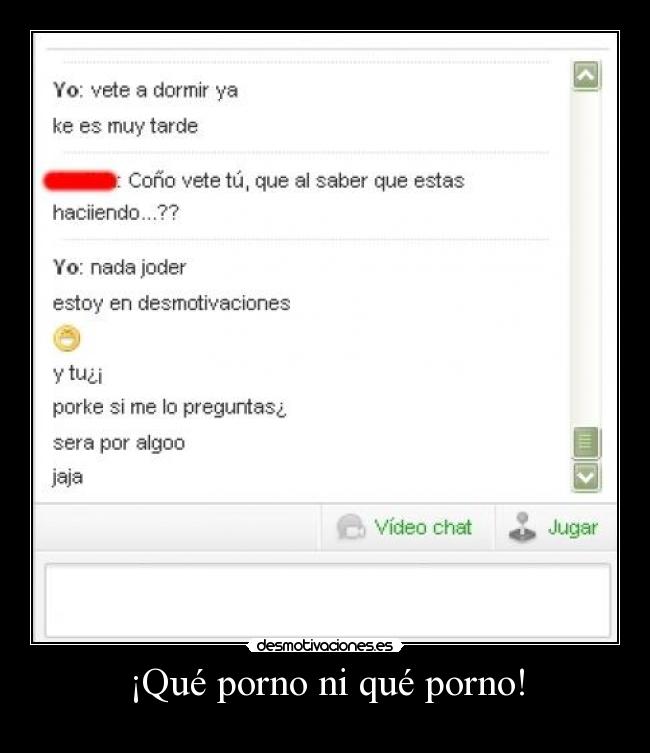 ¡Qué porno ni qué porno! - 