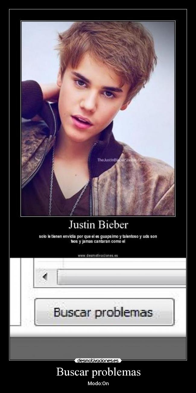 carteles problemas cartel absurdo belieber buscar problemas desmotivaciones