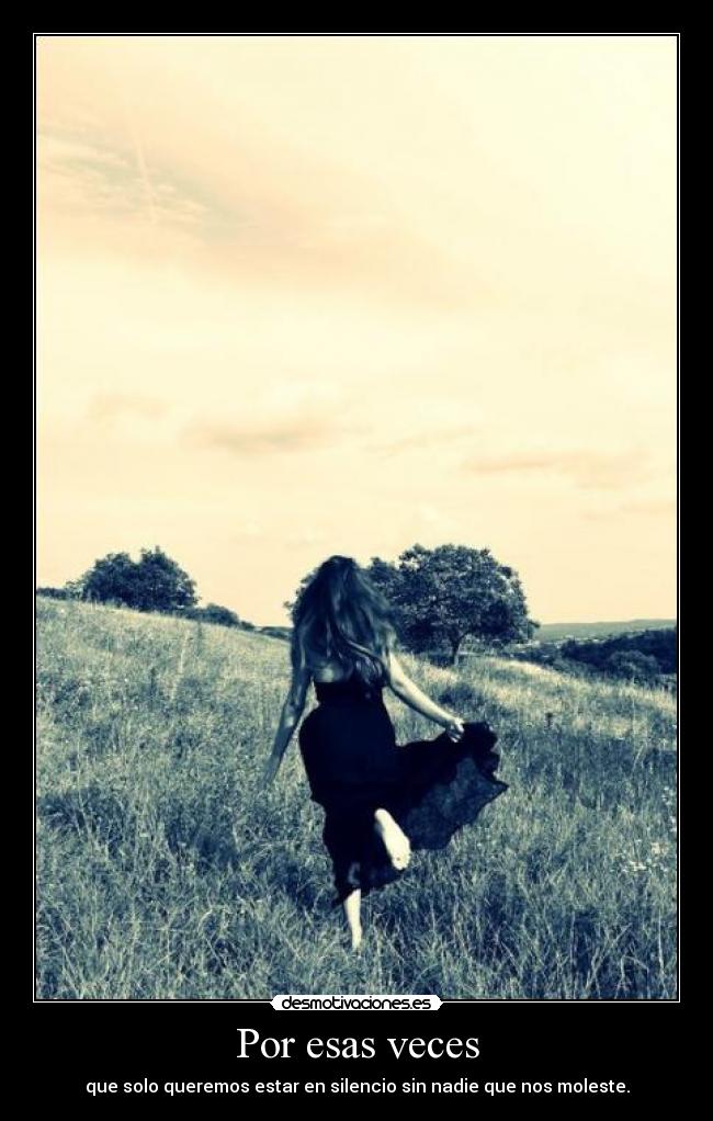 Por esas veces -