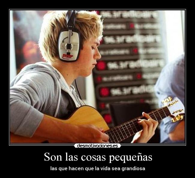 Son las cosas pequeñas - 