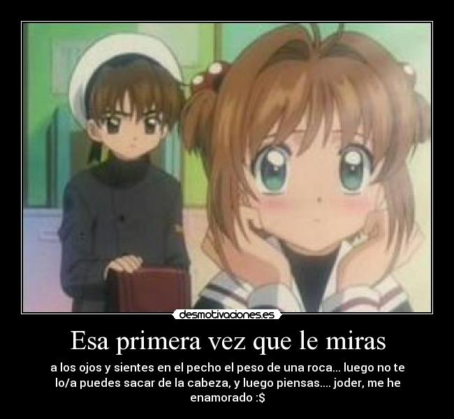 Esa primera vez que le miras - 