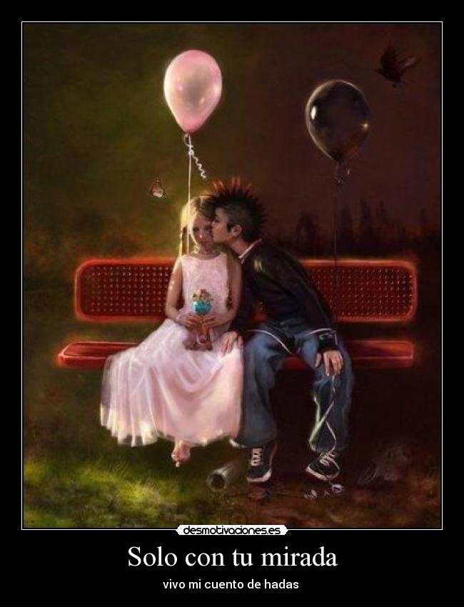 Solo con tu mirada -