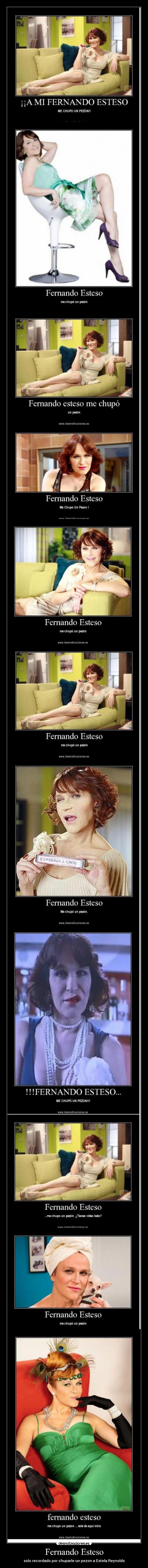 Fernando Esteso - solo recordado por chuparle un pezon a Estela Reynolds