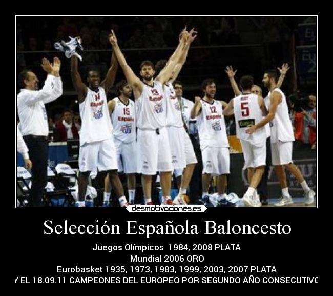 Selección Española Baloncesto -