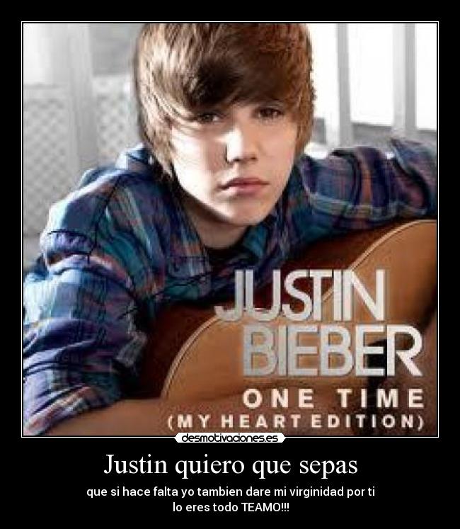 carteles teamojustinbiebersiempre3333 desmotivaciones