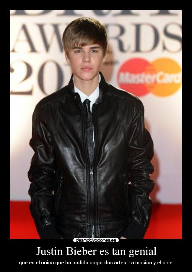 Justin Bieber es tan genial -