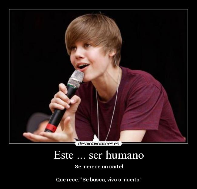 Este ... ser humano -