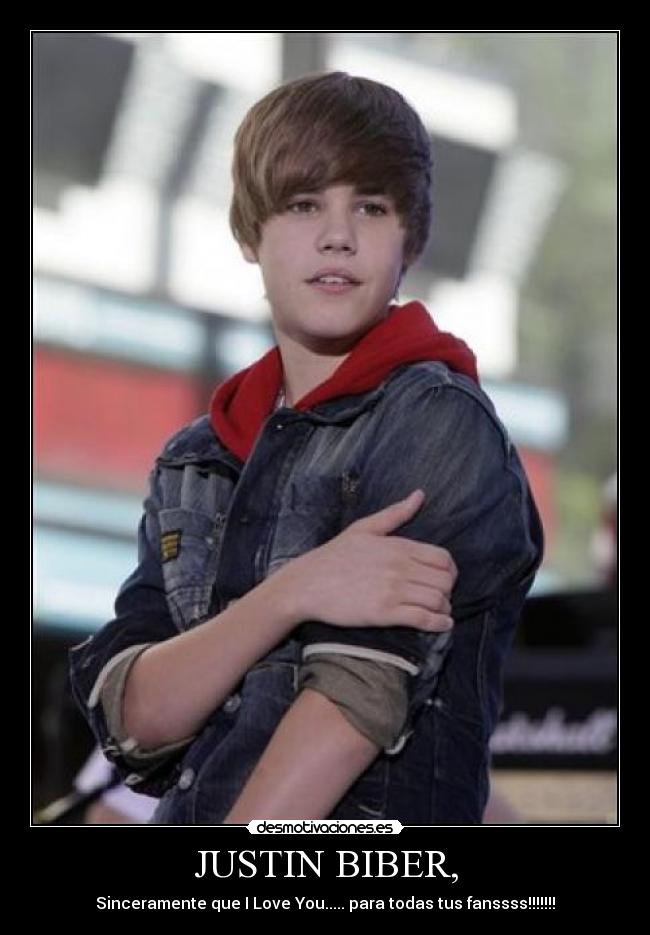 JUSTIN BIBER, - 