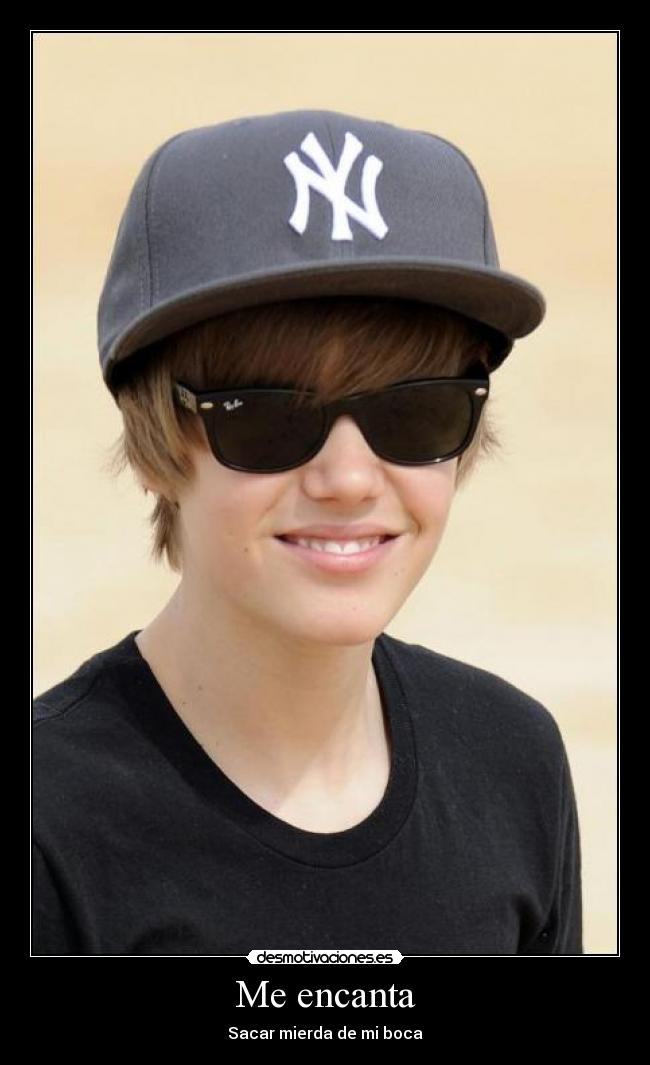 Me encanta - Sacar mierda de mi boca