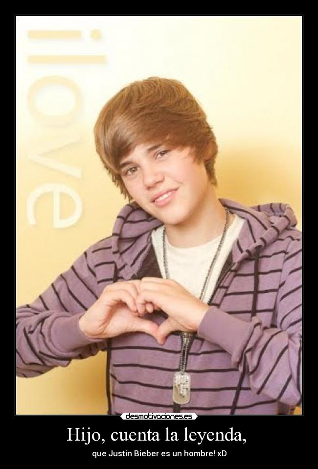 Hijo, cuenta la leyenda, -