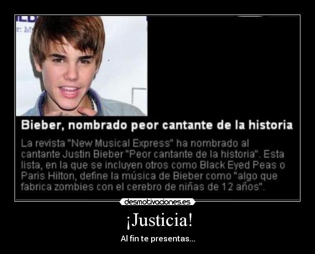 carteles justin bieber emo gay inadaptado desmotivaciones