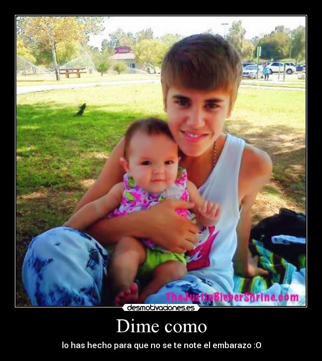 Dime como - lo has hecho para que no se te note el embarazo :O