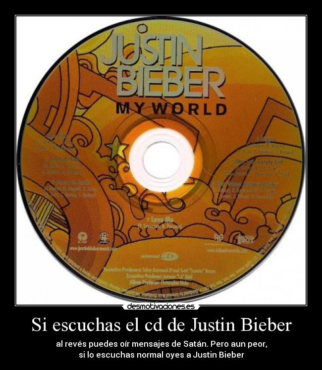 carteles justin satan desmotivaciones