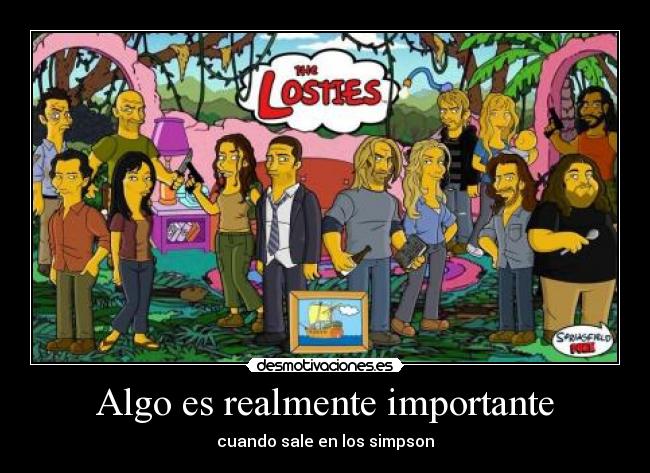 Algo es realmente importante -